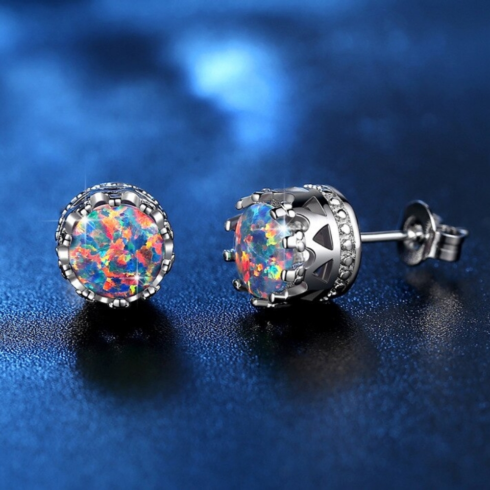 Fire Opal Stuff Earrings